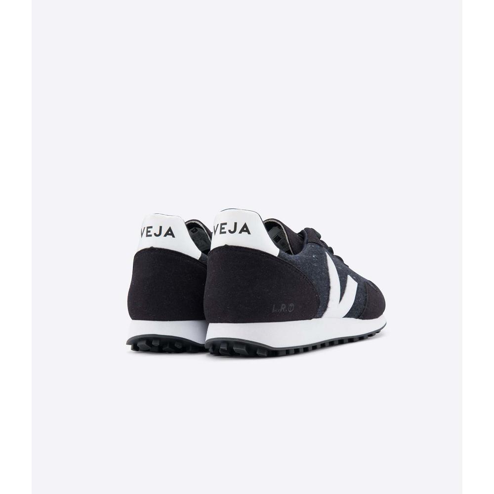 Veja SDU REC FLANNEL Men's Running Shoes Black | CA 171BEX